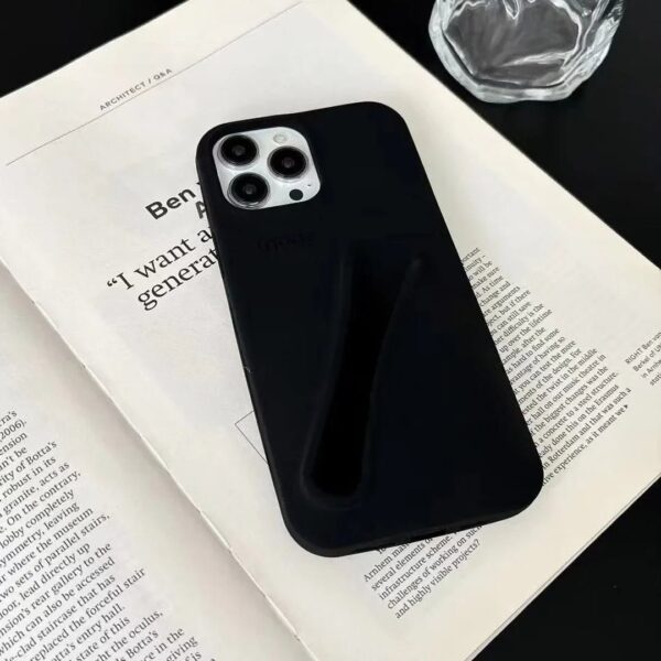 Silicone iPhone Case With Lipstick Holder - Image 5