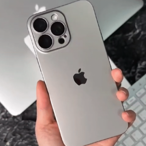 iPhone All Model Cover-Premium PC Matte with Shine Logo with Camera Protection - Image 7