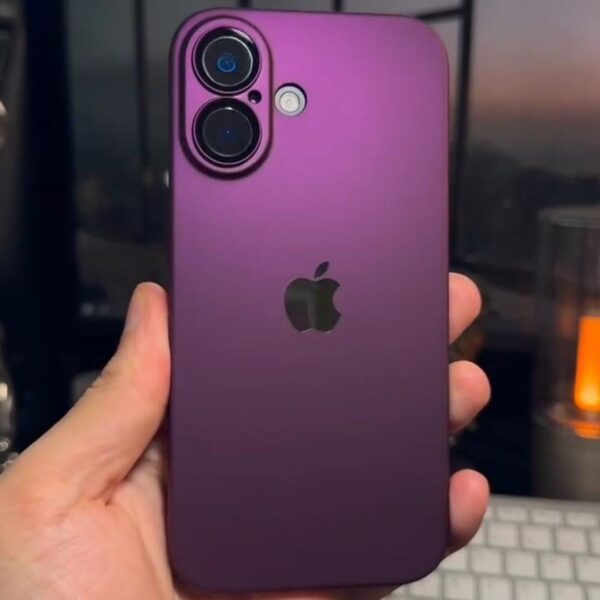 iPhone All Model Cover-Premium PC Matte with Shine Logo with Camera Protection - Image 5