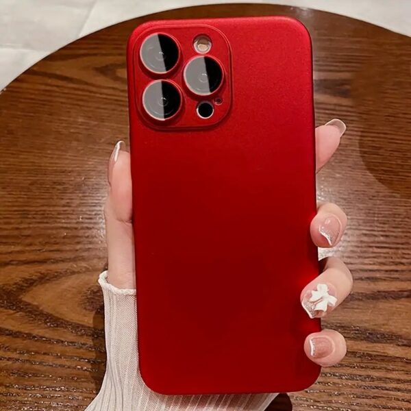 iPhone All Model Cover-Premium PC Matte with Shine Logo with Camera Protection - Image 6