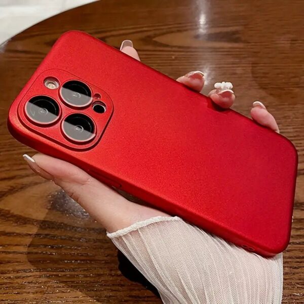 iPhone All Model Cover-Premium PC Matte with Shine Logo with Camera Protection - Image 9