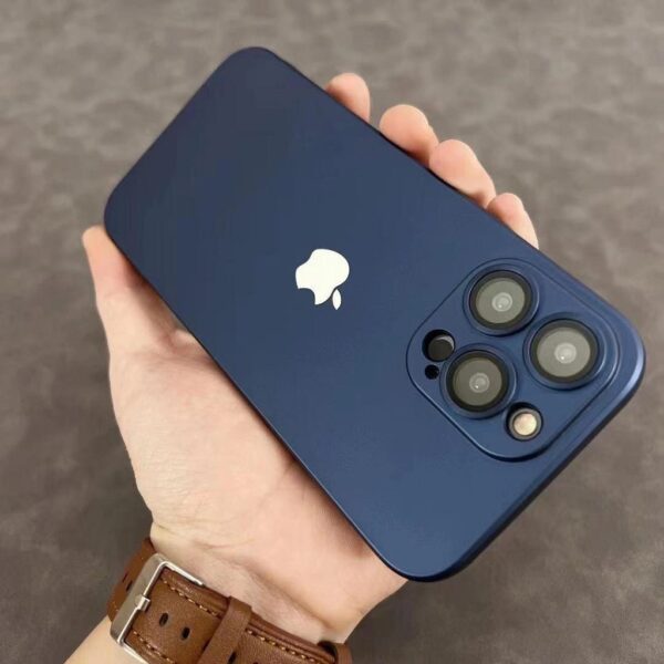 iPhone All Model Cover-Premium PC Matte with Shine Logo with Camera Protection - Image 12