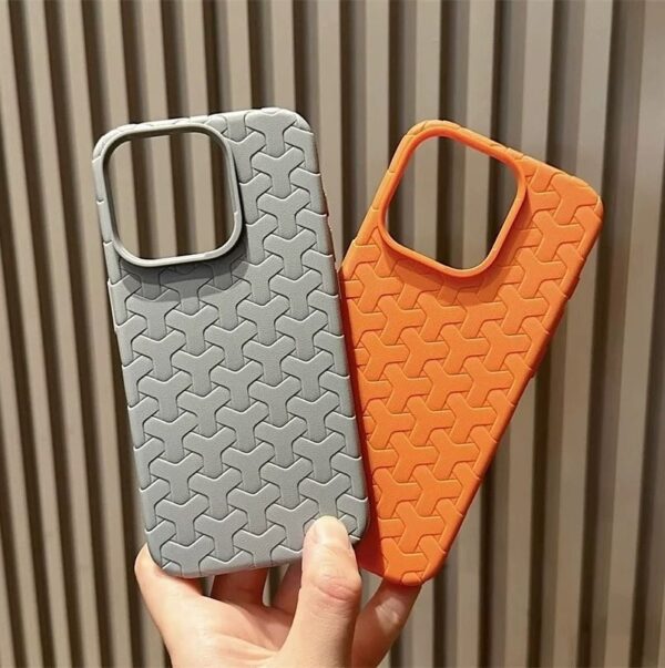 Iphone Woveen Back Case